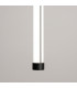 Trang LED 50cm Slim Pendant Ceiling Light Black 4000K-5