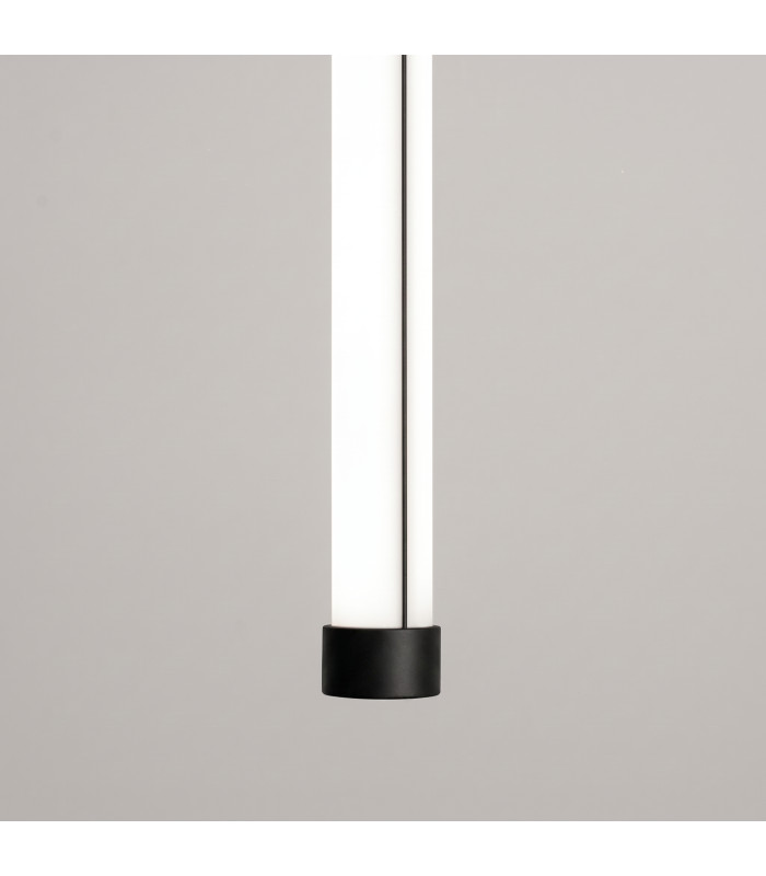 Trang LED 50cm Slim Pendant Ceiling Light Black 4000K-5