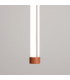 Trang LED 50cm Slim Pendant Ceiling Light Red Ochre 4000K-5