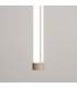 Trang LED 50cm Slim Pendant Ceiling Light Taupe 4000K-5