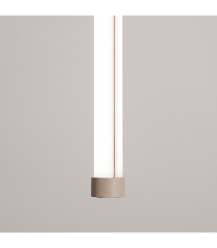 Trang LED 50cm Slim Pendant Ceiling Light Taupe 4000K-5