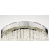 Small Round Flush Ceiling 18W 1600lm LED 4200K Polished Chrome, Crystal - 7