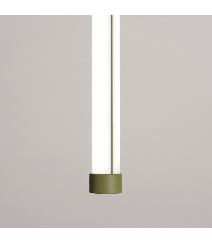 Trang LED 50cm Slim Pendant Ceiling Light Olive Green 4000K-5