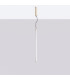 Trang LED 75cm Slim Pendant Ceiling Light Beige 4000K-3