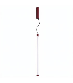 Trang LED 75cm Slim Pendant Ceiling Light Burgundy 4000K-1