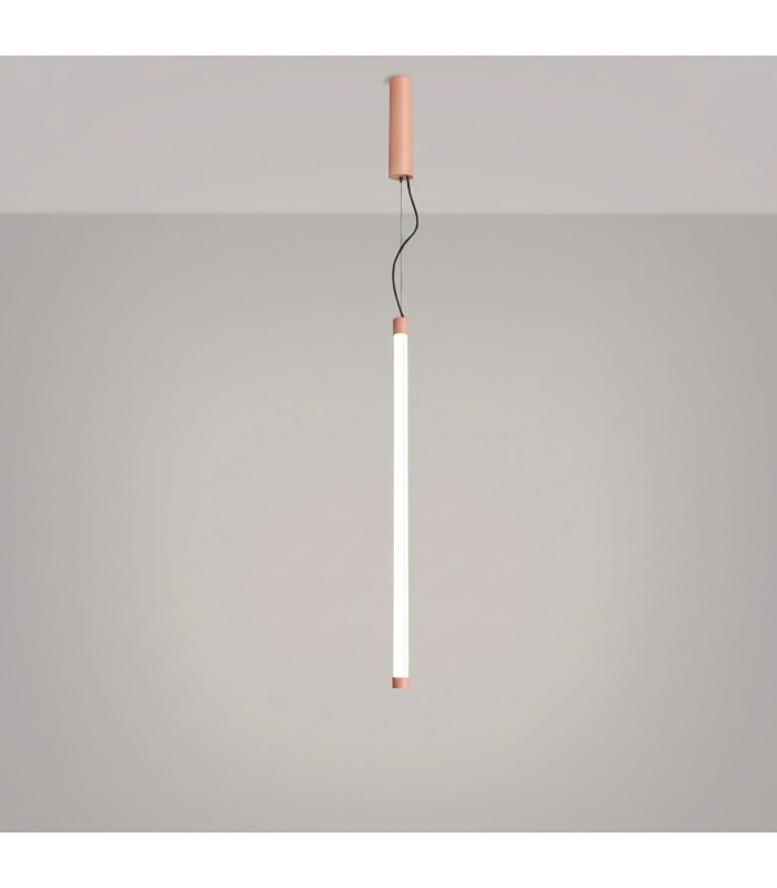 Trang LED 75cm Slim Pendant Ceiling Light Peach 4000K-4