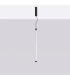 Trang LED 75cm Slim Pendant Ceiling Light Black 4000K-3