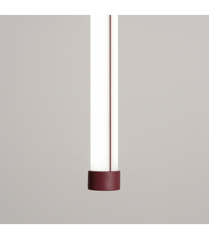 Trang LED 75cm Slim Pendant Ceiling Light Burgundy 4000K-5