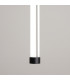 Trang LED 75cm Slim Pendant Ceiling Light Black 4000K-5