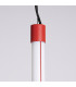 Trang LED 75cm Slim Pendant Ceiling Light Red 4000K-6