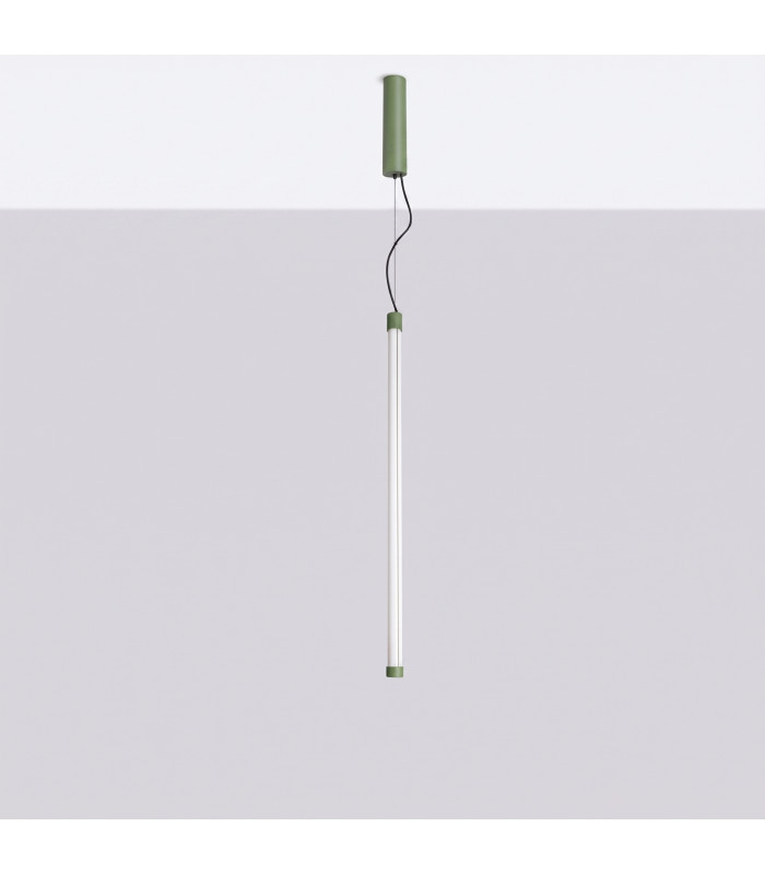 Trang LED 75cm Slim Pendant Ceiling Light Sage 4000K-3