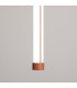 Trang LED 75cm Slim Pendant Ceiling Light Red Ochre 4000K-5