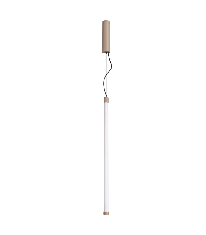Trang LED 75cm Slim Pendant Ceiling Light Taupe 4000K-1