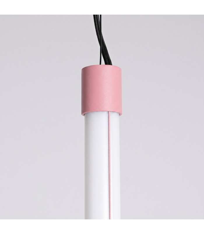 Trang LED 75cm Slim Pendant Ceiling Light Pink 4000K-6