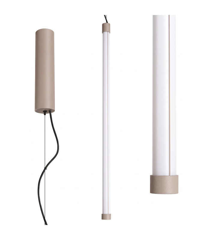 Trang LED 75cm Slim Pendant Ceiling Light Taupe 4000K-2