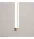 Trang LED 75cm Slim Pendant Ceiling Light Taupe 4000K-5