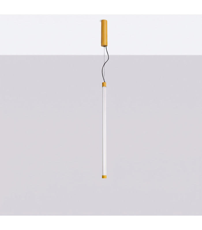 Trang LED 75cm Slim Pendant Ceiling Light Yellow 4000K-3
