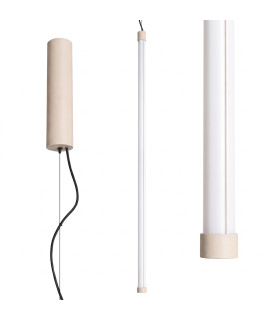 Trang LED 100cm Slim Pendant Ceiling Light Beige 4000K-2