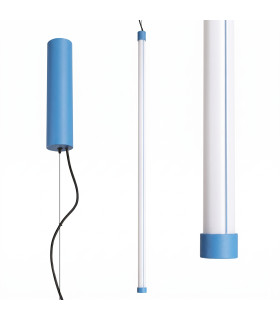 Trang LED 100cm Slim Pendant Ceiling Light Blue 4000K-2