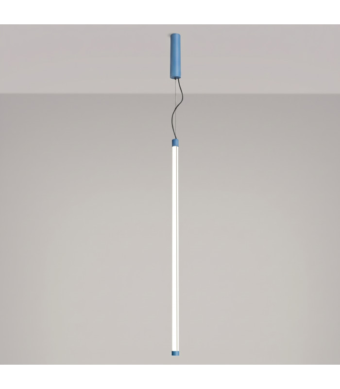 Trang LED 100cm Slim Pendant Ceiling Light Blue 4000K-4