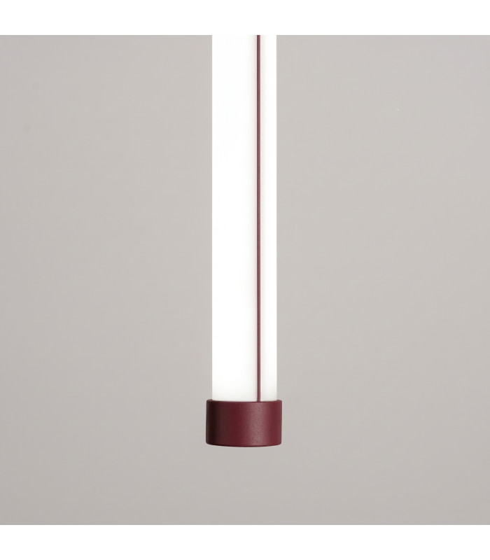 Trang LED 100cm Slim Pendant Ceiling Light Burgundy 4000K-5