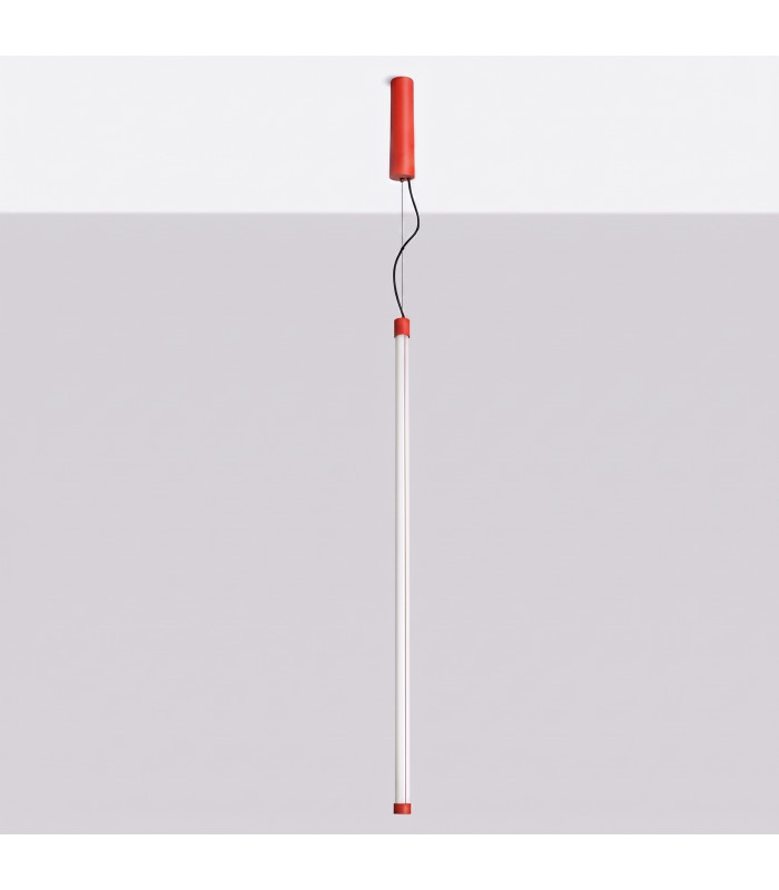 Trang LED 100cm Slim Pendant Ceiling Light Red 4000K-3