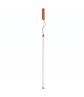 Trang LED 100cm Slim Pendant Ceiling Light Red Ochre 4000K-1
