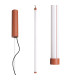 Trang LED 100cm Slim Pendant Ceiling Light Red Ochre 4000K-2