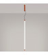 Trang LED 100cm Slim Pendant Ceiling Light Red Ochre 4000K-4