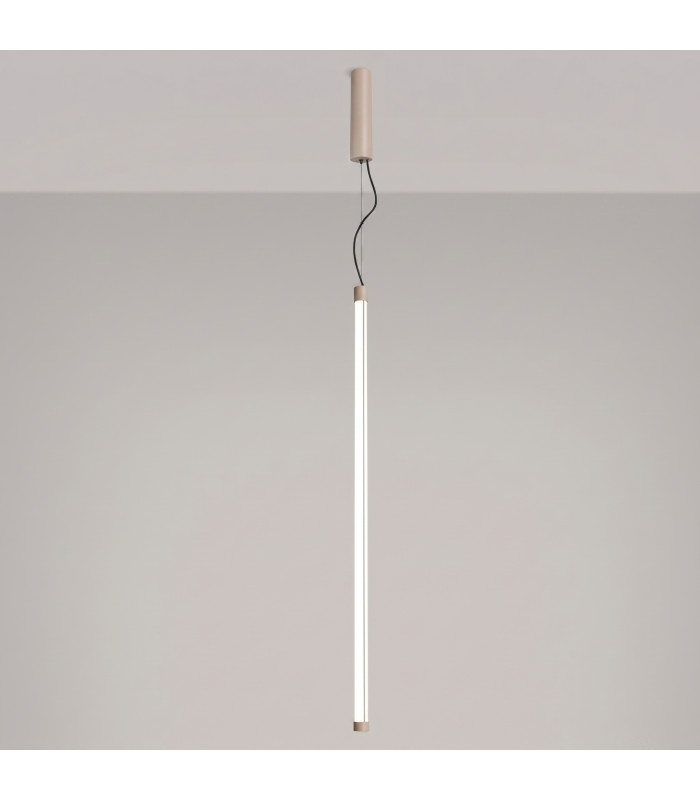Trang LED 100cm Slim Pendant Ceiling Light Taupe 4000K-4