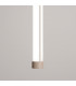 Trang LED 100cm Slim Pendant Ceiling Light Taupe 4000K-5