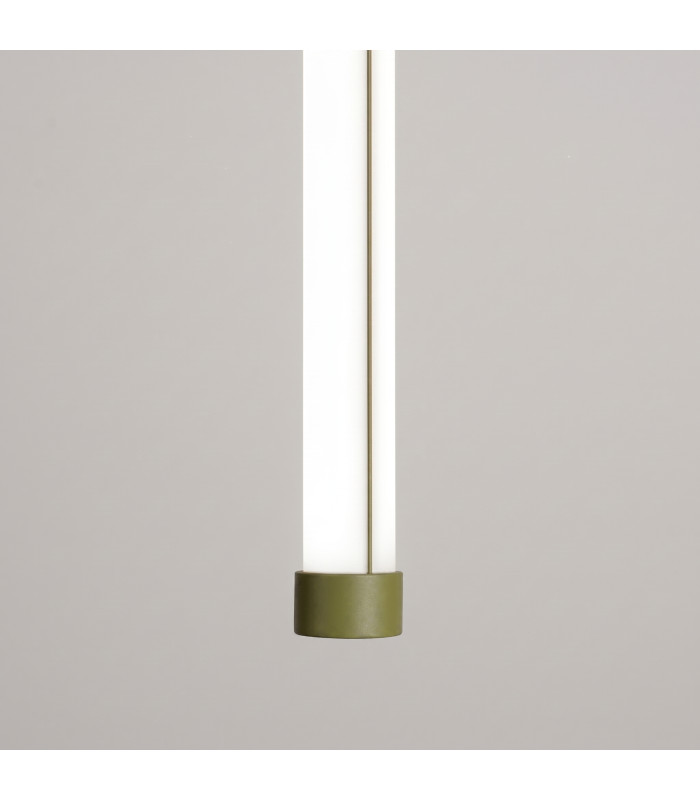 Trang LED 100cm Slim Pendant Ceiling Light Olive Green 4000K-5