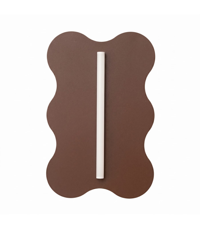 Klover Flush Wall Lamp Brown 1x S14d-1