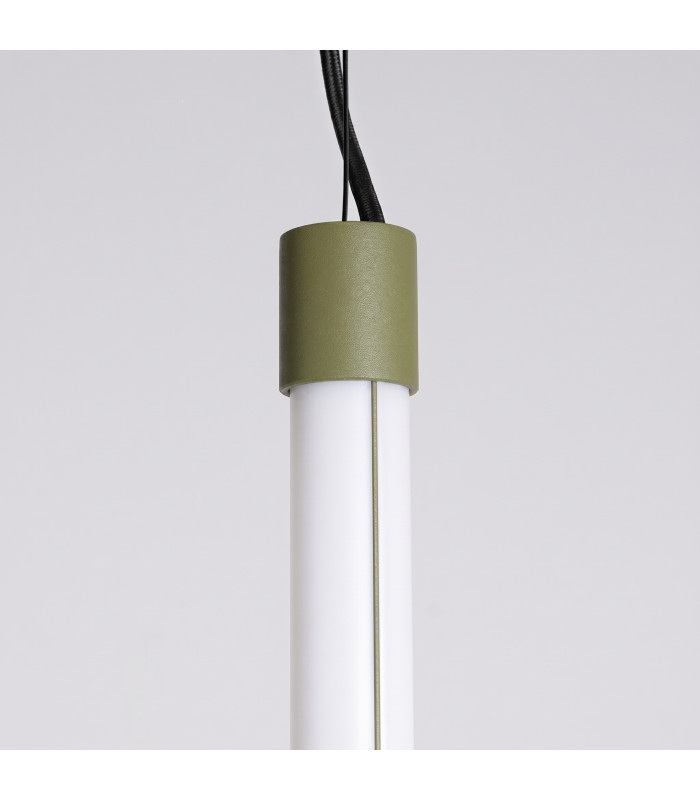 Trang LED 100cm Slim Pendant Ceiling Light Olive Green 4000K-6