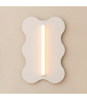Klover Flush Wall Lamp Beige 1x S14d-2