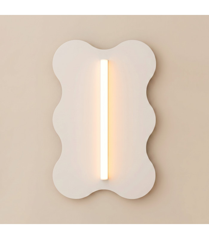 Klover Flush Wall Lamp Beige 1x S14d-2
