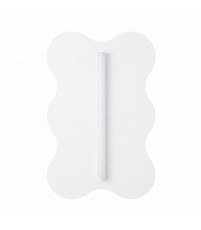 Klover Flush Wall Lamp White 1x S14d-1