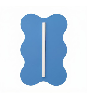 Klover Flush Wall Lamp Blue 1x S14d-1