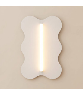 Klover Flush Wall Lamp White 1x S14d-2