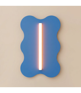 Klover Flush Wall Lamp Blue 1x S14d-2