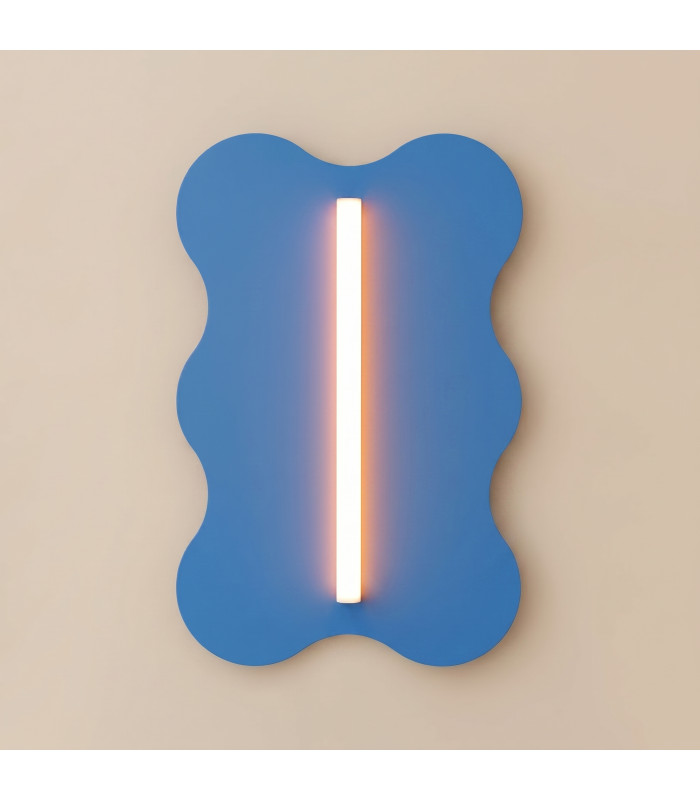 Klover Flush Wall Lamp Blue 1x S14d-2