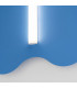 Klover Flush Wall Lamp Blue 1x S14d-5