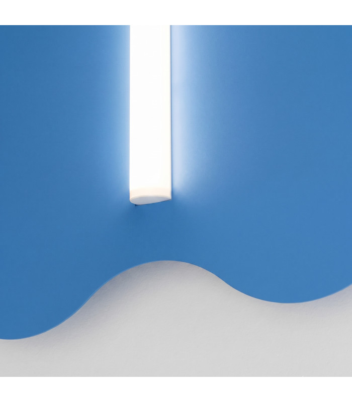 Klover Flush Wall Lamp Blue 1x S14d-5