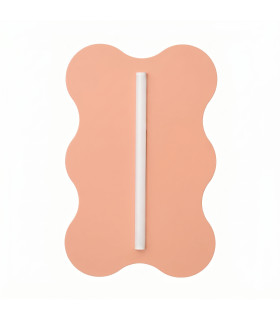 Klover Flush Wall Lamp Peach 1x S14d-1