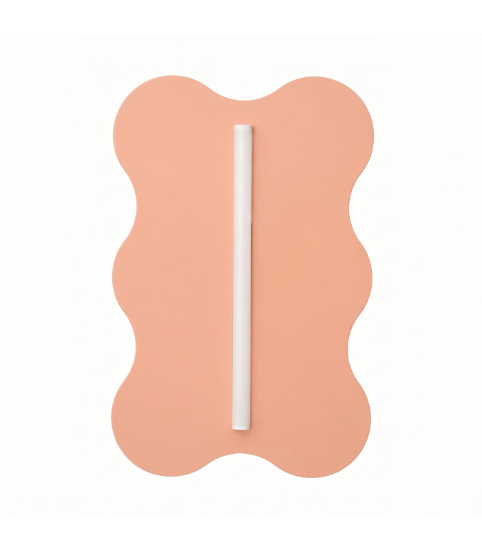 Klover Flush Wall Lamp Peach 1x S14d-1