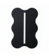 Klover Flush Wall Lamp Black 1x S14d-1