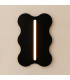 Klover Flush Wall Lamp Black 1x S14d-2