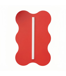 Klover Flush Wall Lamp Red 1x S14d-1
