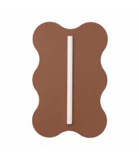 Klover Flush Wall Lamp Mocca 1x S14d-1