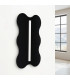Klover Flush Wall Lamp Black 1x S14d-4